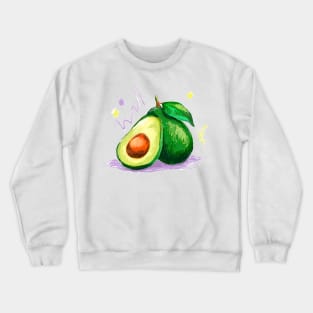 Avocado Hand Drawn Crewneck Sweatshirt